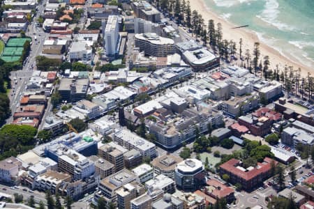 Aerial Image of MANLY CBD TO BEACH