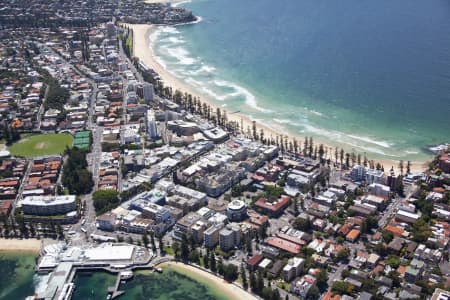 Aerial Image of MANLY COVE TO MANLY BEACH