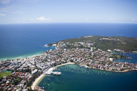 Aerial Image of MANLY COVE TO MANLY HEADLAND