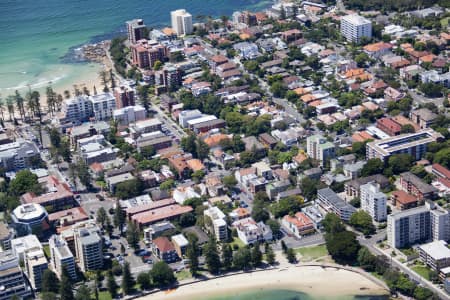 Aerial Image of MANLY COVE TO MANLY BEACH