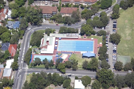 Aerial Image of MANLY POOL