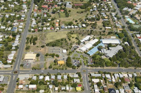 Aerial Image of ROCKHAMPTON AND THE RANGE