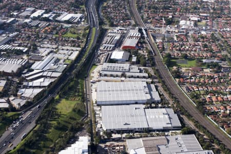 Aerial Image of KINGSGROVE INDUSTRIAL AREA