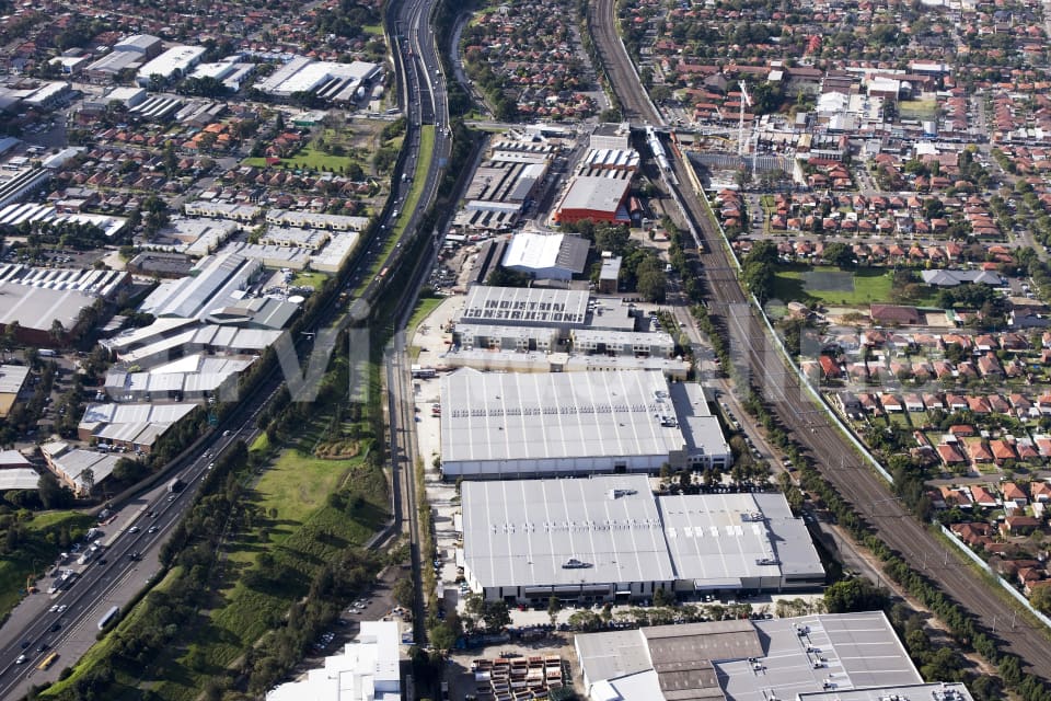 Aerial Image of Kingsgrove Industrial Area
