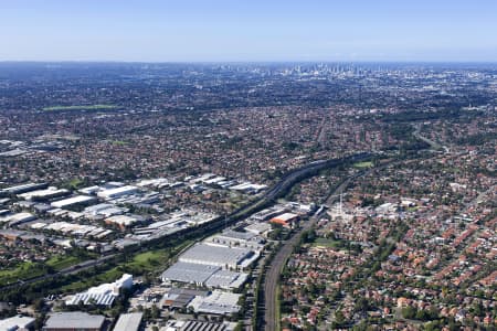 Aerial Image of KINGSGROVE INDUSTRIAL AREA