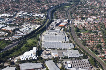 Aerial Image of KINGSGROVE INDUSTRIAL AREA