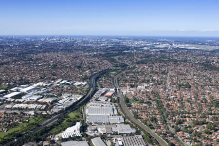 Aerial Image of KINGSGROVE INDUSTRIAL AREA