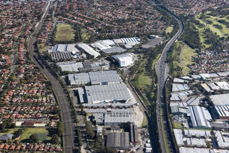 Aerial Image of KINGSGROVE INDUSTRIAL AREA