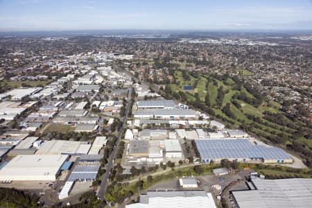 Aerial Image of BLACKTOWN INDUSTRIAL AREA