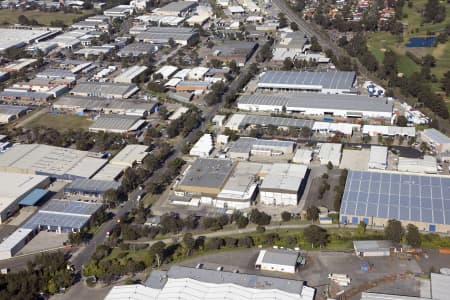 Aerial Image of BLACKTOWN INDUSTRIAL AREA