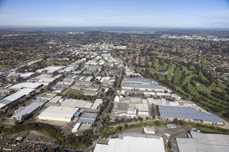 Aerial Image of BLACKTOWN INDUSTRIAL AREA