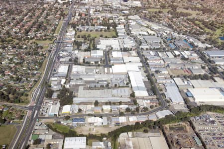 Aerial Image of BLACKTOWN INDUSTRIAL AREA