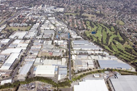 Aerial Image of BLACKTOWN INDUSTRIAL AREA