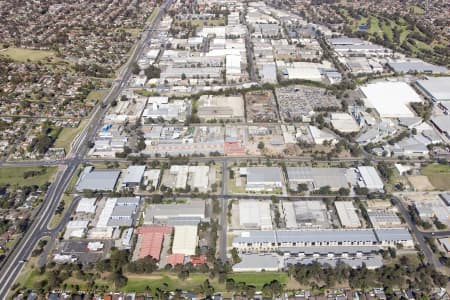 Aerial Image of BLACKTOWN INDUSTRIAL AREA