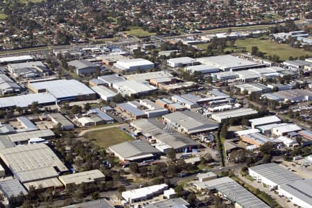 Aerial Image of BLACKTOWN INDUSTRIAL AREA