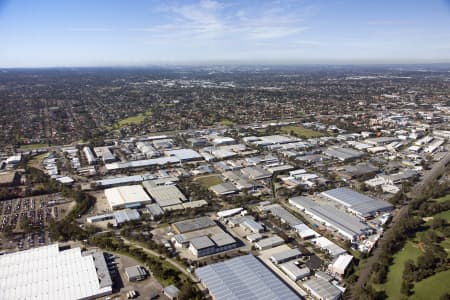 Aerial Image of BLACKTOWN INDUSTRIAL AREA