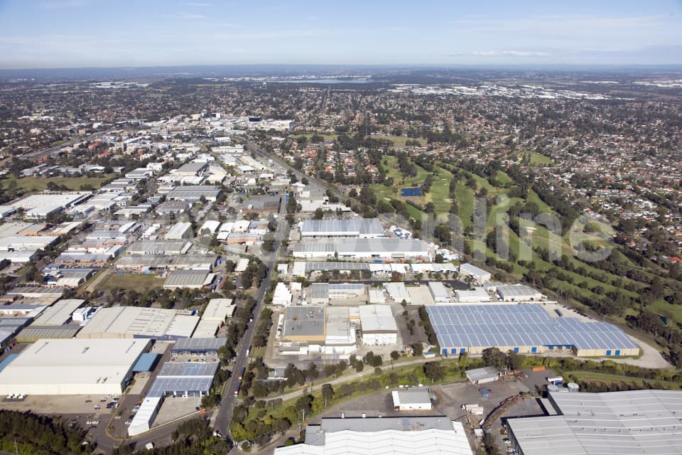 Aerial Image of Blacktown Industrial Area