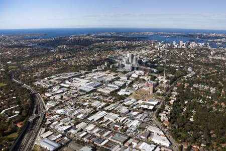 Aerial Image of ARTARMON INDUSTRIAL AREA