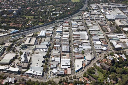 Aerial Image of ARTARMON INDUSTRIAL AREA