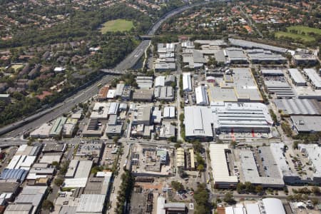 Aerial Image of ARTARMON INDUSTRIAL AREA