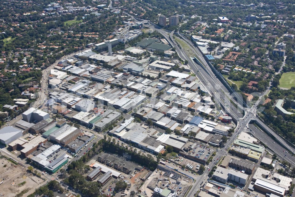 Aerial Image of Artarmon Industrial Area