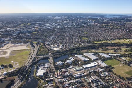 Aerial Image of BOTANY INDUSTRIAL AREA