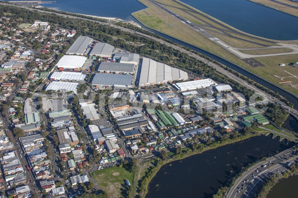 Aerial Image of Botany Industrial Area