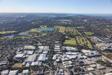 Aerial Image of PORT BOTANY INDUSTRIAL AREA