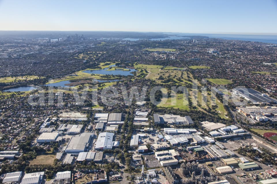 Aerial Image of Port Botany Industrial Area