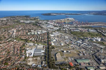 Aerial Image of PORT BOTANY INDUSTRIAL AREA