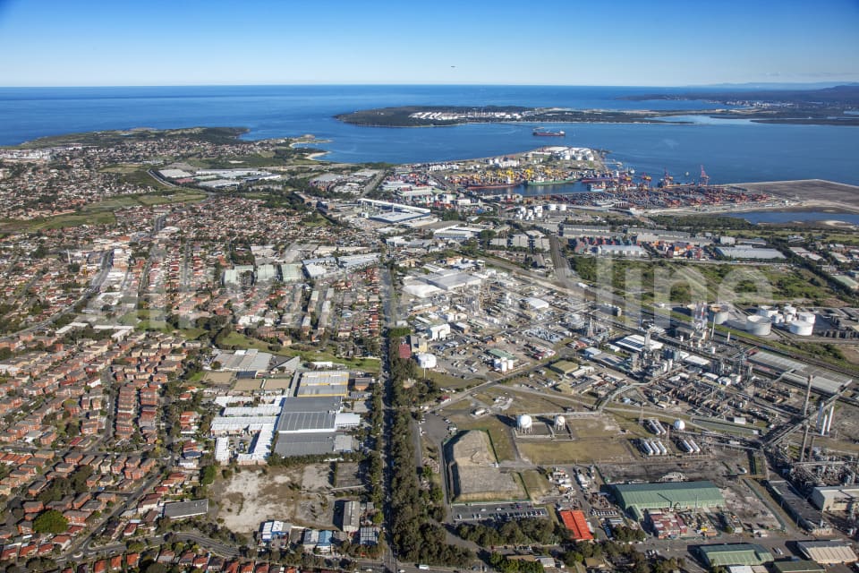 Aerial Image of Port Botany Industrial Area