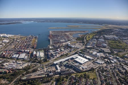 Aerial Image of PORT BOTANY INDUSTRIAL AREA