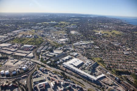 Aerial Image of PORT BOTANY INDUSTRIAL AREA
