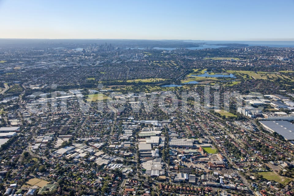 Aerial Image of Banksmeadow Industrial Area