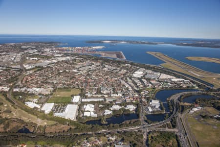 Aerial Image of BOTANY INDUSTRIAL AREA
