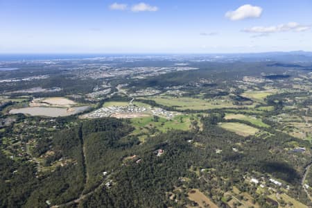 Aerial Image of AERIAL PHOTO UPPER COOMERA