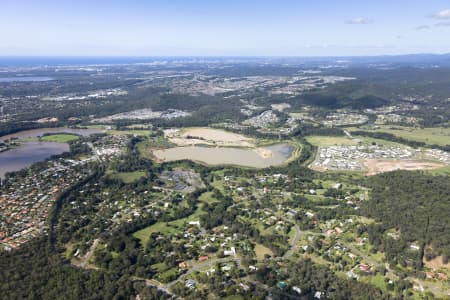 Aerial Image of AERIAL PHOTO UPPER COOMERA