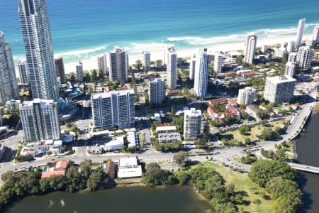 Aerial Image of AERIAL PHOTO SURFERS PARADISE