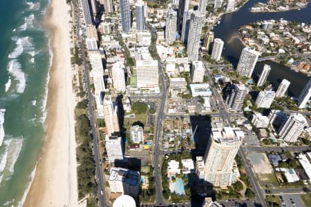 Aerial Image of AERIAL PHOTO SURFERS PARADISE