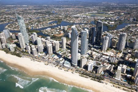 Aerial Image of AERIAL PHOTO SURFERS PARADISE