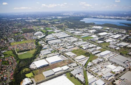 Aerial Image of KINGS PARK AND BLACKTOWN