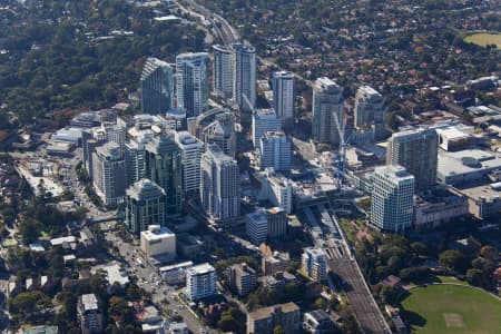 Aerial Image of CHATSWOOD CBD