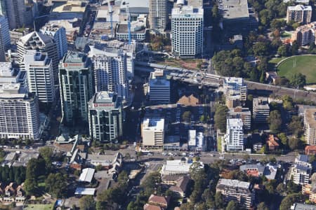 Aerial Image of CHATSWOOD CBD