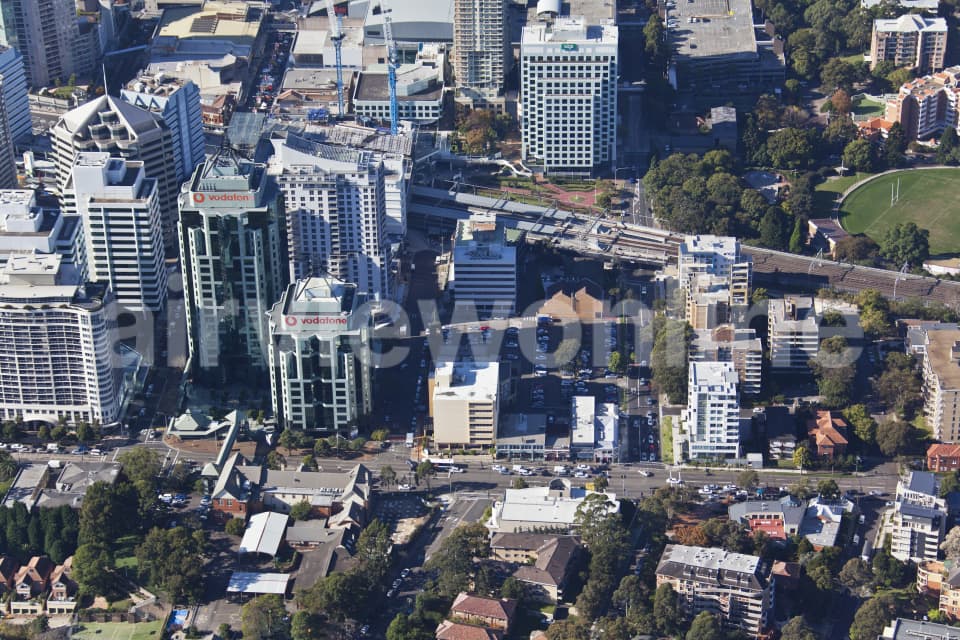Aerial Image of Chatswood CBD