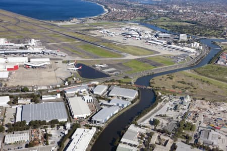 Aerial Image of MASCOT INDUSTRIAL AREA