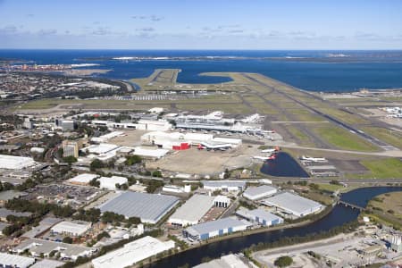 Aerial Image of MASCOT INDUSTRIAL AREA