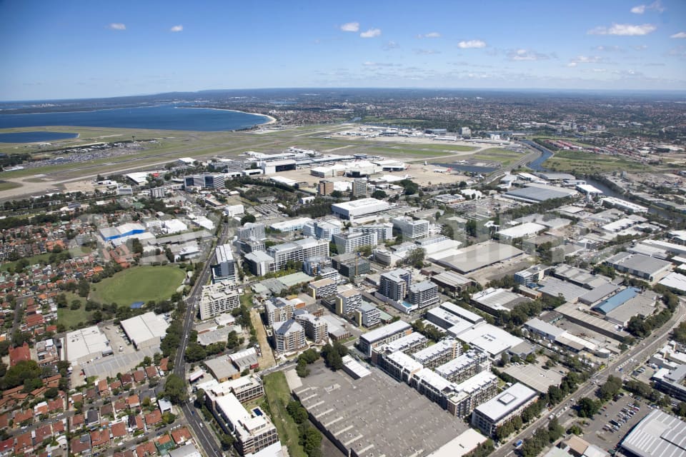 Aerial Image of Mascot Industrial Area