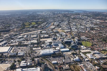 Aerial Image of MASCOT INDUSTRIAL AREA