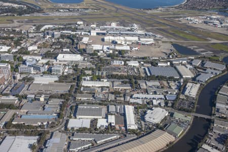 Aerial Image of MASCOT INDUSTRIAL AREA