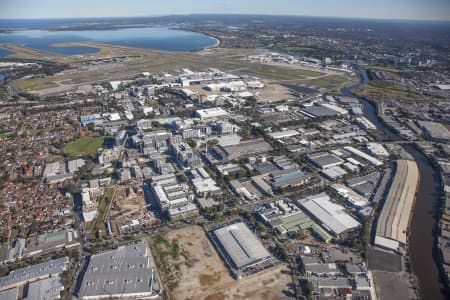 Aerial Image of MASCOT INDUSTRIAL AREA